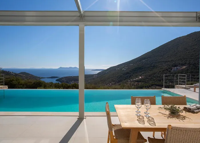 Aeri Two - Elegant With Spectacular Sea View! Villa Sivota